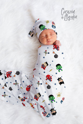 Swaddle Mix de Superhéroes