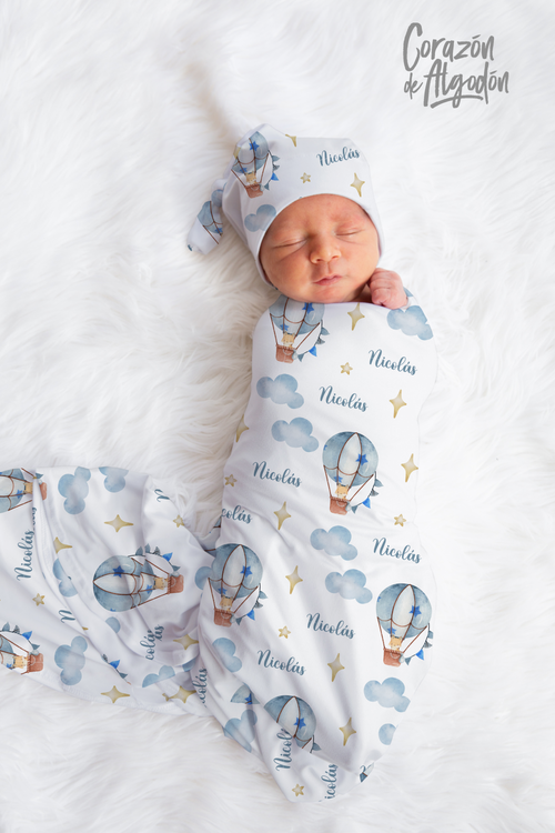 Swaddle Globo Nicolás