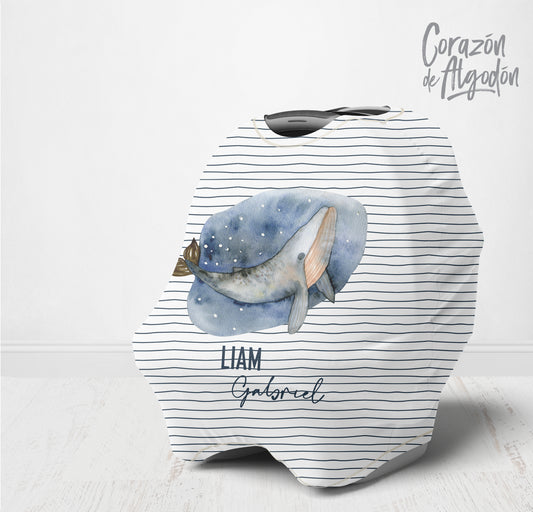 Baby cover Ballenas Liam