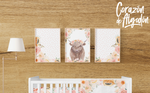 3 Textiles para enmarcar Vaca Harper