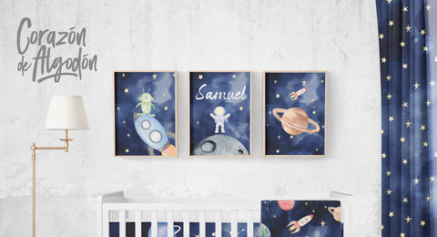 3 Textiles para enmarcar Espacio Samuel