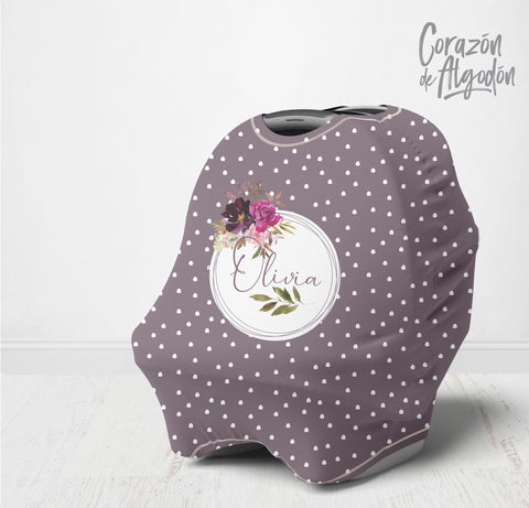 Baby cover Flores Olivia